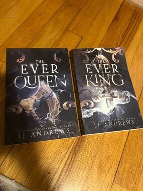 The Ever Queen & The Ever King by - Black Paperback Book Set